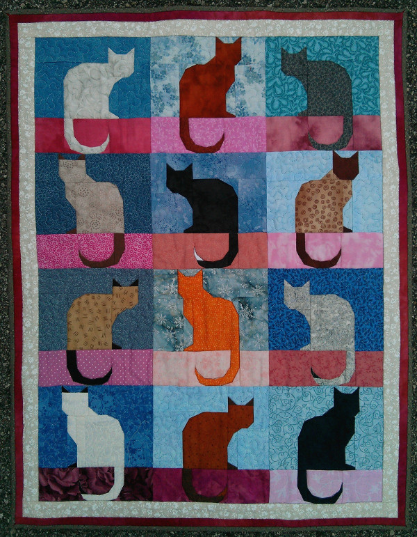 cat quilt