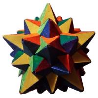 Corinna sewed the Dodekula as a real object